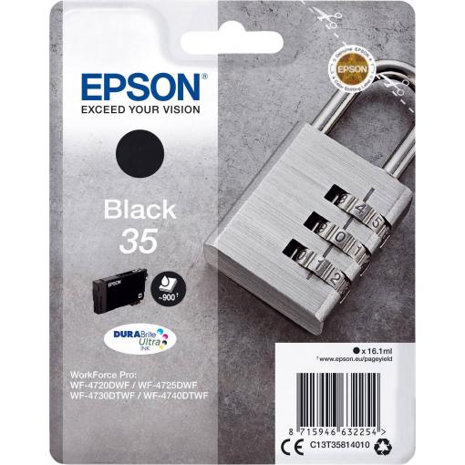 Epson Ink 35 originál černá C 13 T 35814010
