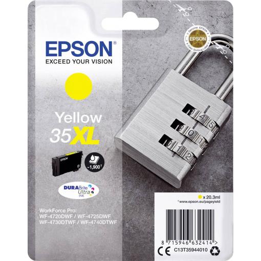 Epson Ink 35XL originál žlutá C 13 T 35944010
