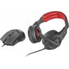 Trust GXT 784 Gaming Sluchátka Over Ear kabelová stereo černá