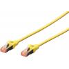 Digitus DK-1644-020/G RJ45 síťové kabely, propojovací kabely CAT 6 S/FTP 2.00 m zelená bez halogenů, kroucené páry , s ochranou, samozhášecí 1 ks