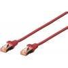 Digitus DK-1644-050/BL RJ45 síťové kabely, propojovací kabely CAT 6 S/FTP 5.00 m černá bez halogenů, kroucené páry , s ochranou, samozhášecí 1 ks