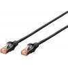 Digitus DK-1644-050 RJ45 síťové kabely, propojovací kabely CAT 6 S/FTP 5.00 m šedá bez halogenů, kroucené páry , s ochranou, samozhášecí 1 ks