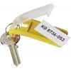 Durable věšák na klíče 195704 Key Clip - 1957 žlutá 6 ks