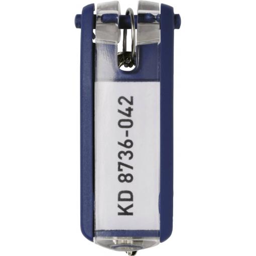 Durable věšák na klíče 195707 Key Clip - 1957 modrá 6 ks