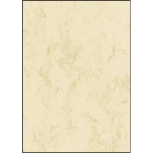 Sigel DP372 DP372 okrasný papír mramor A4 90 g/m² béžová 100 listů