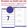 Avery-Zweckform štítky složek L4760-10 38 x 192 mm papír bílá trvalé 70 ks