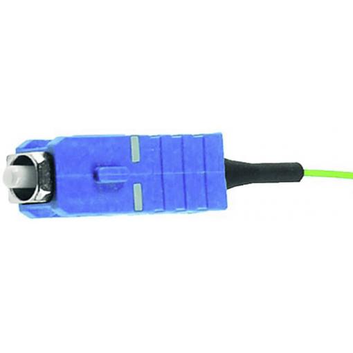 Telegärtner 100012050 optické vlákno optické vlákno kabel 2.00 m tyrkysová [1x zástrčka SC - 1x kabel s otevřenými konci] 50/125 µ Multimode OM3