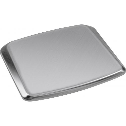 Kern EMS-A01 EMSA01 Edelstahl-Wageplatte, B × T 180 × 195 mm, pouze pro modely s wageplattengrosse B × T 175 × 190 mm