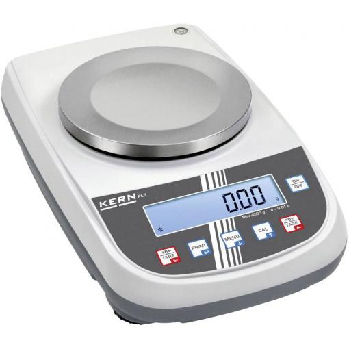 Kern PLS 8000-2A přesná váha Max. váživost 8.2 kg Rozlišení 0.01 g přes napájecí zdroj do zásuvky vícebarevná