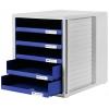 HAN SCHRANK-SET 1401-14 box se zásuvkami světle šedá DIN A4 Počet zásuvek: 5