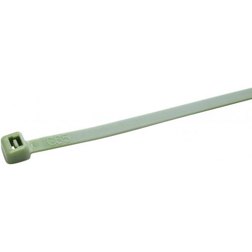 WKK 5484, stahovací pásky, 7.60 mm, 368 mm, zelená, odolná vůči kyselinám, 100 ks