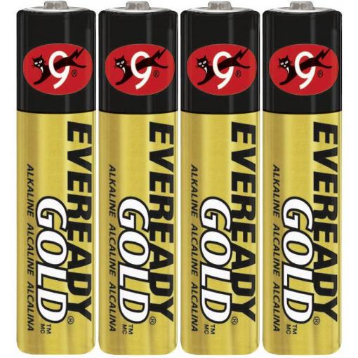 Eveready Gold mikrotužková baterie AAA alkalicko-manganová 1.5 V 4 ks