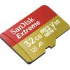 SanDisk Extreme® Action Cam paměťová karta microSDHC 32 GB Class 10, UHS-I, UHS-Class 3, v30 Video Speed Class vč. SD adaptéru, výkonnostní standard A1