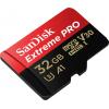 SanDisk Extreme® Pro paměťová karta microSDHC 32 GB Class 10, UHS-I, UHS-Class 3, v30 Video Speed Class vč. SD adaptéru, výkonnostní standard A1