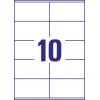 Avery-Zweckform 3425 univerzální etikety 105 x 57 mm papír bílá 1000 ks trvalé inkoustová tiskárna, laserová tiskárna, barevná laserová tiskárna, kopírka,
