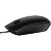 Dell MS116 optická myš, přenos USB, 3 tlačítko, 1000 dpi, černá