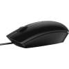 Dell MS116 optická myš, přenos USB, 3 tlačítko, 1000 dpi, černá