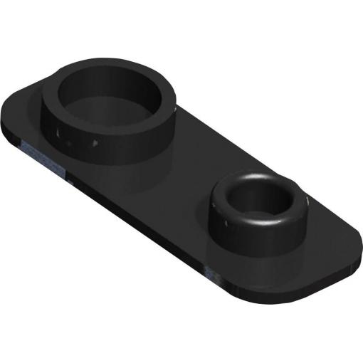 Keystone Electronics Battery Cap 96 ochranná krytka Vhodné pro (příslušenství baterií) 9V blok