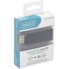 Digitus DB-340602-000-S DisplayPort / HDMI adaptér [1x zástrčka DisplayPort - 1x HDMI zásuvka] černá dvoužilový stíněný, zablokovatelný