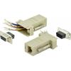 Digitus DIGITUS - RS 232 Adapter D-SUB adaptér D-SUB zásuvka 9pólová - RJ45 zásuvka 1 ks