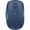 Laserová Wi-Fi myš Logitech MX Anywhere 2S 910-005154, lze znovu nabíjet, půlnoční modrá