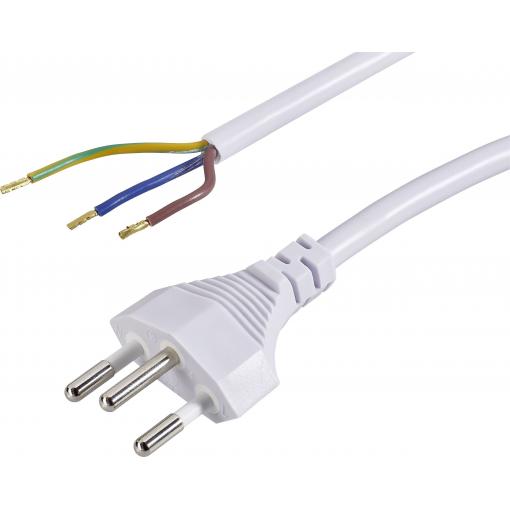 HAWA 1008288 napájecí kabel bílá 1.50 m