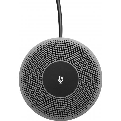 na stojanu řečnický mikrofon Logitech Expansion Mic MeetUp Druh přenosu:kabelový stojan