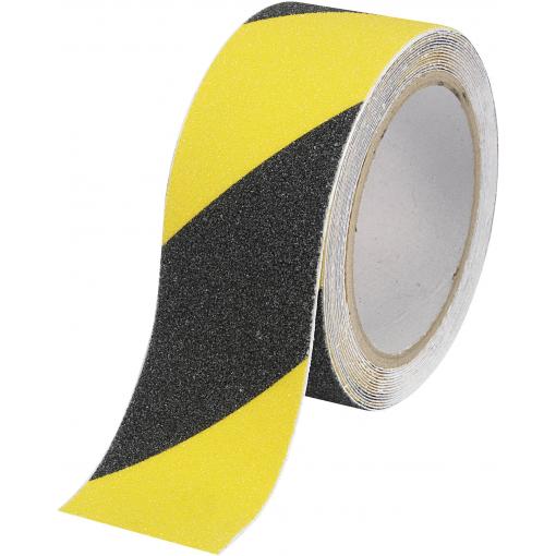 TOOLCRAFT ANST255M-YB 1564011 protiskluzová páska Sugo černá, žlutá (d x š) 5 m x 25 mm 1 ks