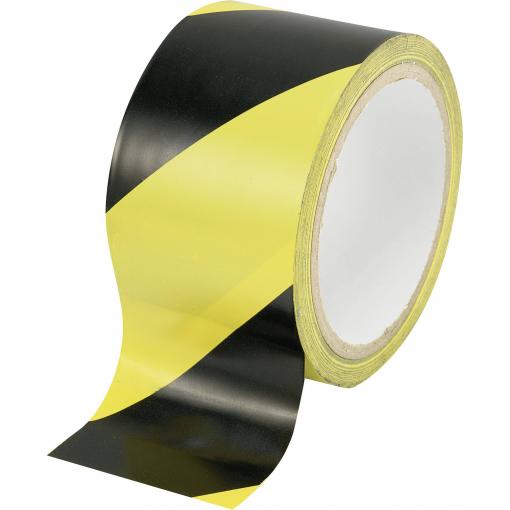 TOOLCRAFT WT-YB 1564134 značicí páska WT-YB černá, žlutá (d x š) 18 m x 48 mm 1 ks