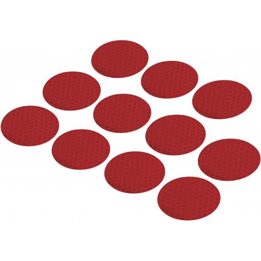 TOOLCRAFT RTS40-RD 1564167 Adhesive dots RTS červená (Ø) 40 mm 11 ks
