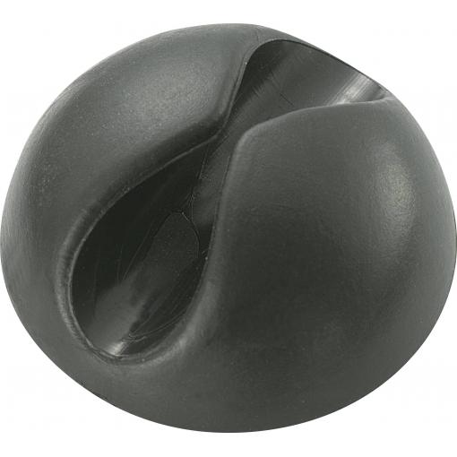 TRU COMPONENTS SWC-10BK/4P držák kabelu samolepicí 542250 Průměr kabelového svazku (rozsah) 9 mm (max) černá 1 ks