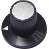 TRU COMPONENTS 23/12 otočný knoflík černá (Ø x v) 23 mm x 17 mm 1 ks