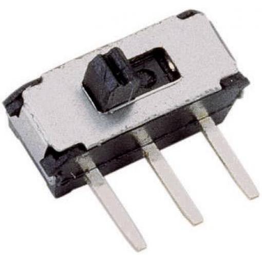 TRU COMPONENTS 708020 posuvný přepínač 6 V/DC 0.3 A 1x zap/zap 1 ks