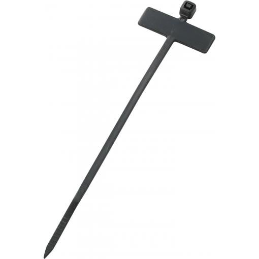 TRU COMPONENTS TE-6259740 značení kabelů Potisknutelná plocha: 24 x 10 mm černá 1 ks