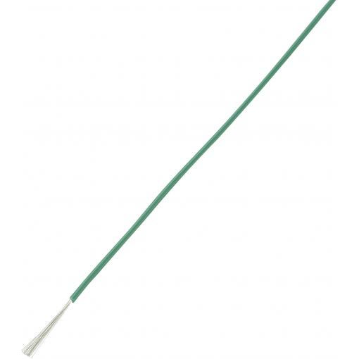 TRU COMPONENTS 1565155 lanko/ licna, LiY, 1 x 0.14 mm², zelená, 10 m