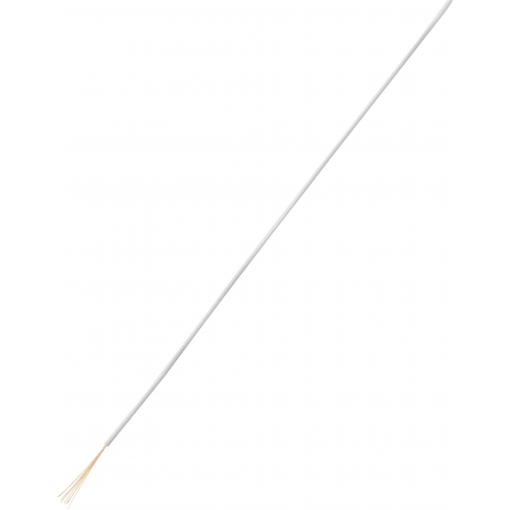TRU COMPONENTS 1565351 lanko/ licna, LiFY, 1 x 0.05 mm², bílá, 100 m