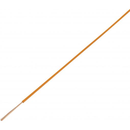TRU COMPONENTS 1565599 kabel pro automotive, FLRY-A, 1 x 0.50 mm², oranžová, 50 m