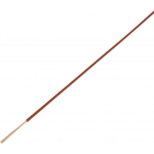 TRU COMPONENTS 1565609 kabel pro automotive, FLRY-A, 1 x 1 mm², hnědá, 50 m