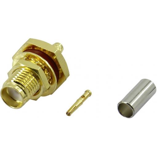 TRU COMPONENTS SMA-KC-RG316 1372234 SMA konektor zásuvka, rovná 50 Ω 1 ks