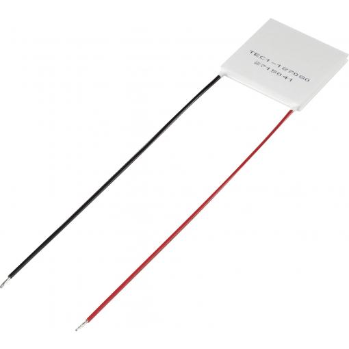 TRU COMPONENTS TEC1-127080 1389167 Peltierův článek, 72 W, 8.5 A, (d x š x v) 40 x 40 x 3.3 mm