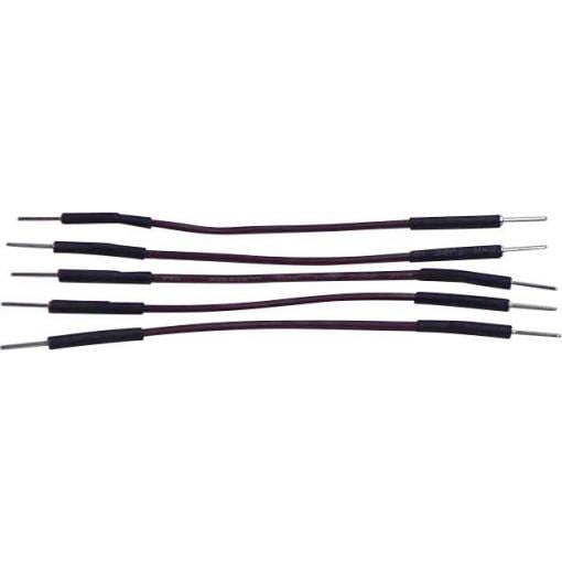 TRU COMPONENTS Jumper kabely [1x zástrčka drátového můstku - 1x zástrčka drátového můstku] 2.00 m modrá