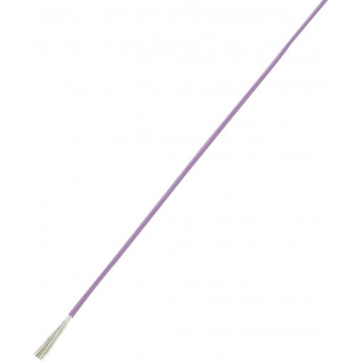 TRU COMPONENTS 1566850 lanko/ licna, LiY, 1 x 0.14 mm², fialová, 100 m