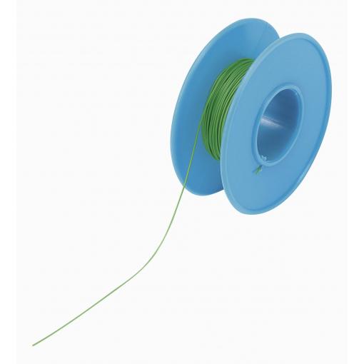 TRU COMPONENTS 1566855 navíjecí drát, Wire Wrap, 1 x 0.13 mm², zelená, 15 m
