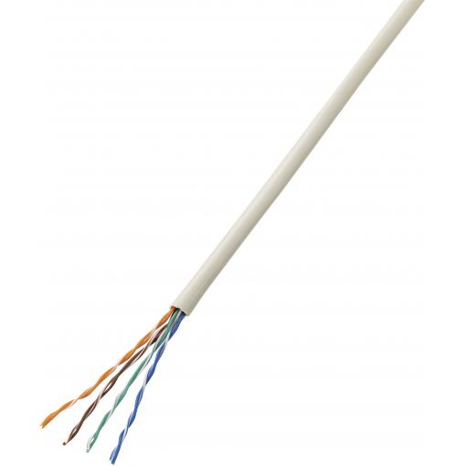 TRU COMPONENTS 1567183 telefonní kabel J-Y(ST)Y 4 x 2 x 0.6 mm šedá 50 m