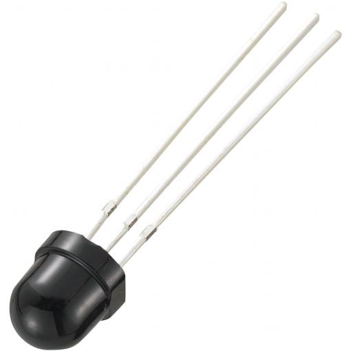 TRU COMPONENTS OS-0038N IR přijímač zvláštní tvar axiální 38 kHz 5.8 mm 940 nm 35 °