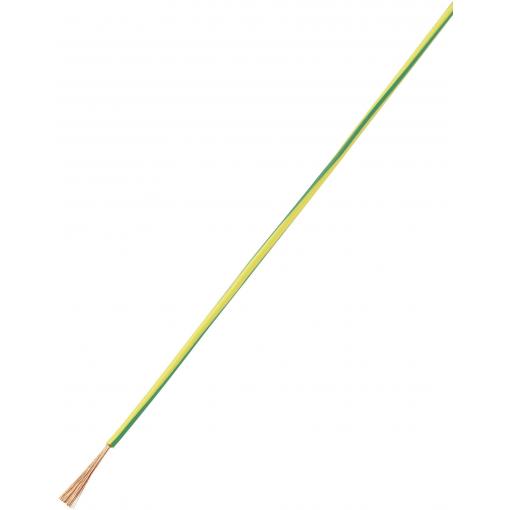 TRU COMPONENTS 1567880 lanko/ licna, LiFY, 1 x 1.50 mm², zelená, žlutá, 50 m