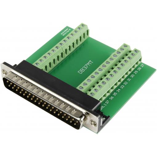 TRU COMPONENTS DSUB37M-39TB-3 1229330 D-SUB zástrčka 90 ° Pólů: 37 šroubovací 1 ks