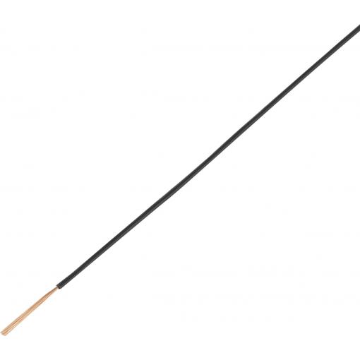 TRU COMPONENTS 1568629 kabel pro automotive, FLRY-A, 1 x 0.35 mm², černá, 50 m