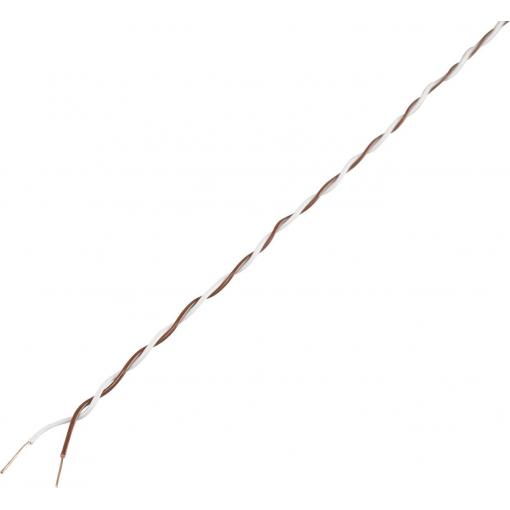 TRU COMPONENTS 1568995 navíjecí drát, Wire Wrap, 2 x 0.28 mm², černá, červená, 25 m