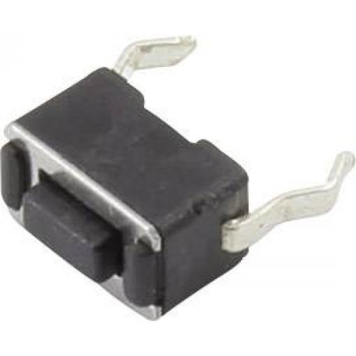 TRU COMPONENTS YST-1101 tlačítko 12 V/DC 0.05 A 1x vyp/(zap) bez aretace (d x š) 6 mm x 3.5 mm 1 ks